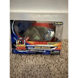 NEW Zhu Zhu Pets 2010 Kung Zhu Battle Hamster Ninja Warriors RIVET RETIRED
